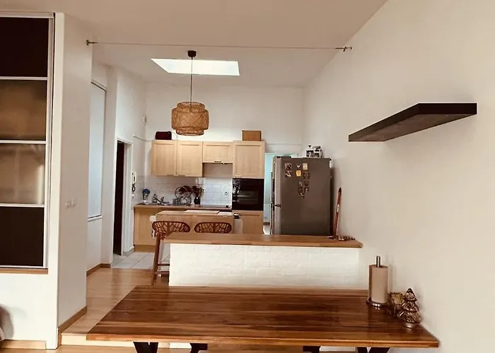 Apartmán Large Bright Downtown Station 5 Min Away